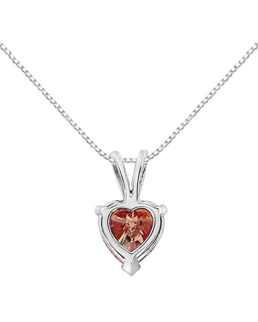 Haus of Brilliance White 14K 1.00 Ct. Tw. Lab-Grown Diamond Pendant Necklace