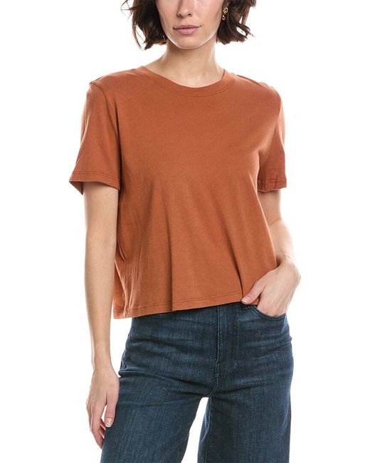 Michael Stars Orange Blake T-Shirt