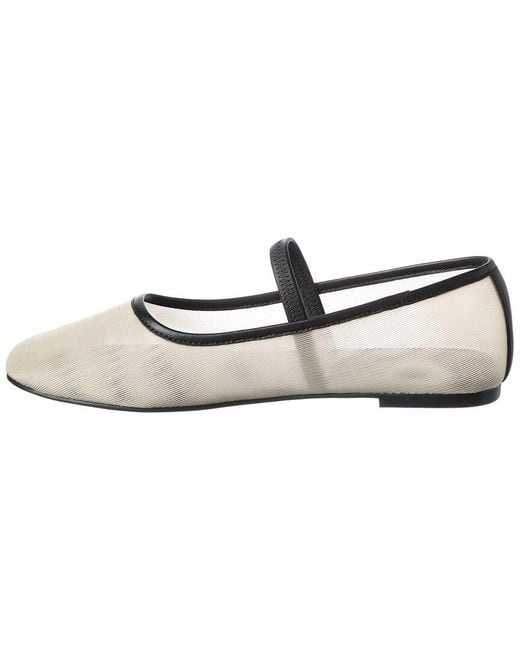 Madewell White Cosme Elastic Mary Jane