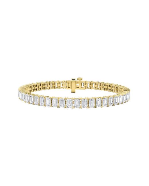 Lab Grown Diamonds White 14K 27.00 Ct. Tw. Lab-Grown Diamond Bracelet