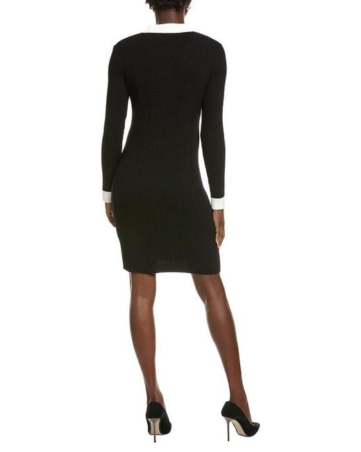 Julia Jordan Black Sweaterdress