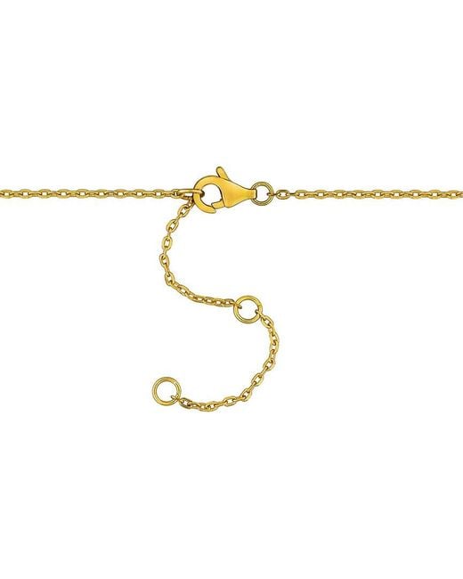 Rina Limor White 0.97 Ct. Tw. Garnet Bead Bar Bracelet