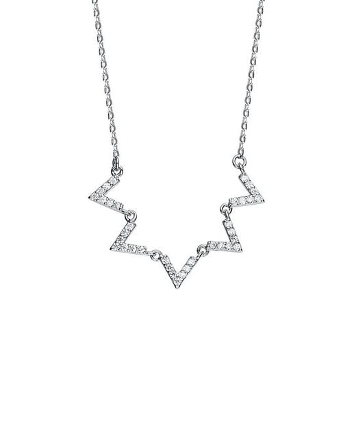 Genevive Jewelry Metallic Silver Necklace