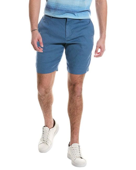 Ted Baker Blue Linen-blend Short for men