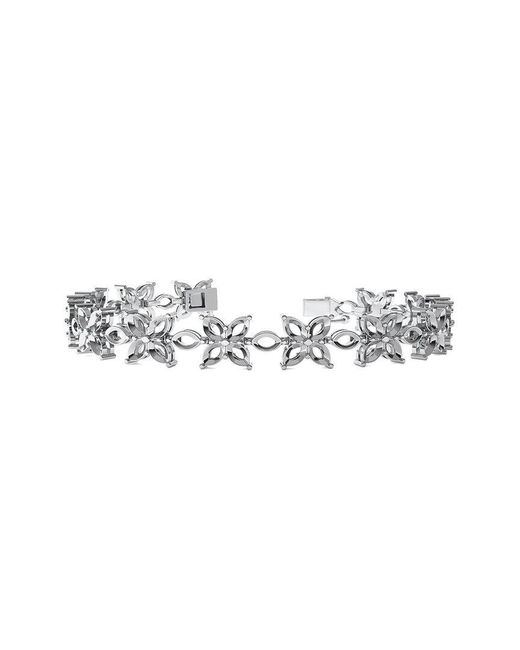 Lab Grown Diamonds White 14K 14.00 Ct. Tw. Lab-Grown Diamond Bracelet