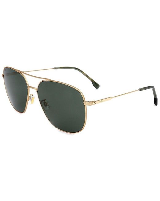 Boss Metallic Boss1557 62mm Sunglasses for men