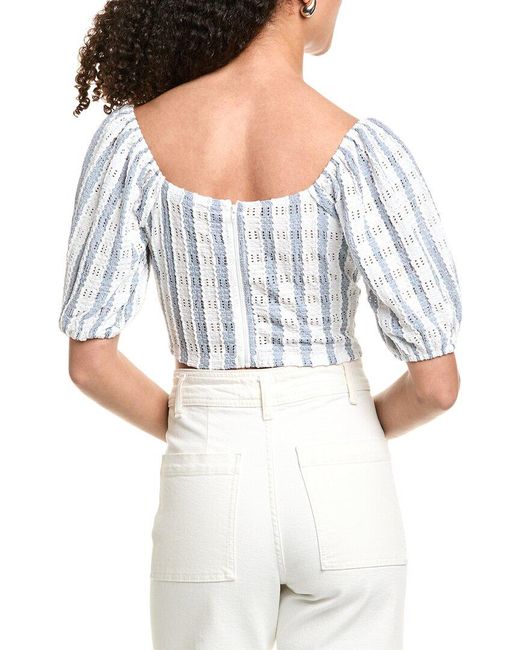 CELESTINE SEI Gray Blouse