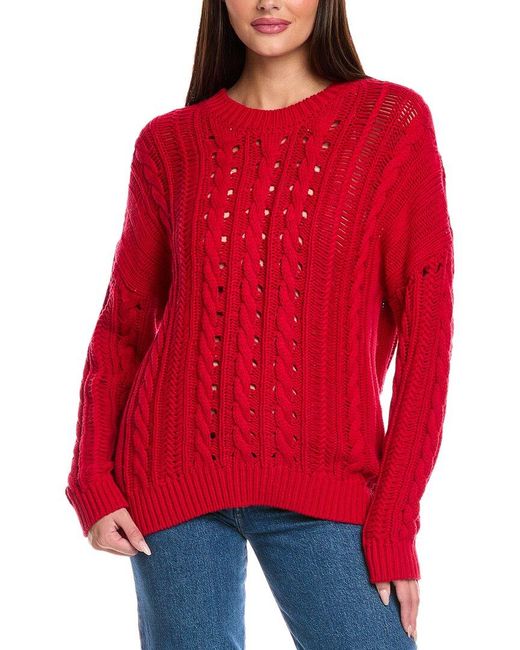 Splendid Red Martyne Sweater