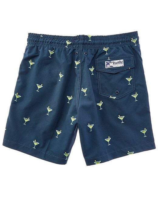 Trunks Surf & Swim Blue Sano Swim Short for men