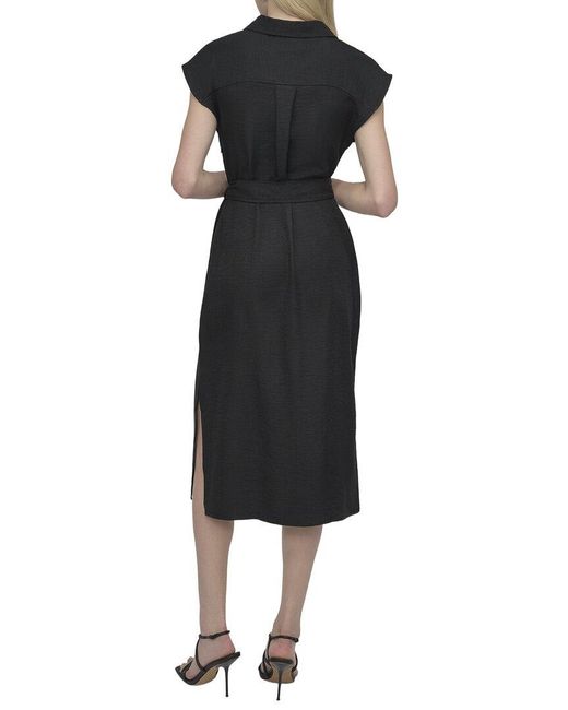 DKNY Black A-Line Dress