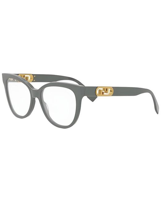 Fendi Gray 54Mm Optical Frames