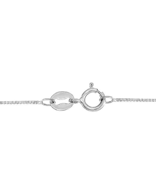 Lab Grown Diamonds Metallic 14k 0.50 Ct. Tw. Lab Grown Diamond Solitaire Pendant