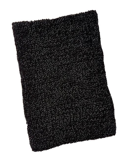 La Fiorentina Black Infinity Scarf