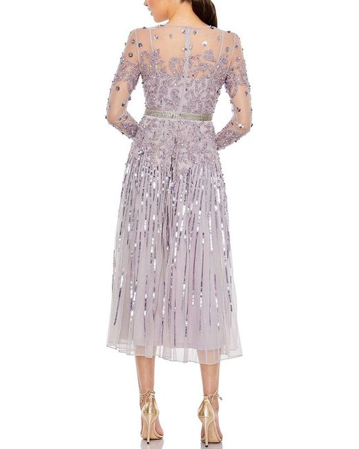 Mac Duggal Purple Cocktail Dress