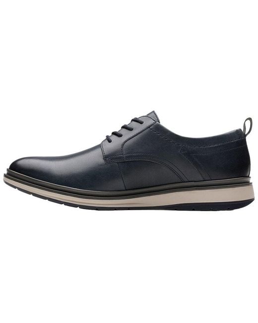 Clarks Black Chantry Lo Leather Shoe for men
