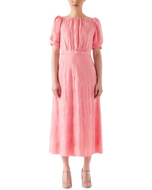 L.K.Bennett Pink Pearl Dress