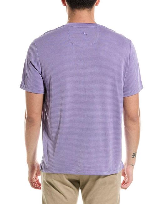 Tommy Bahama Purple Coastal Crest T-shirt for men