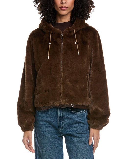 La Fiorentina Brown Cropped Jacket