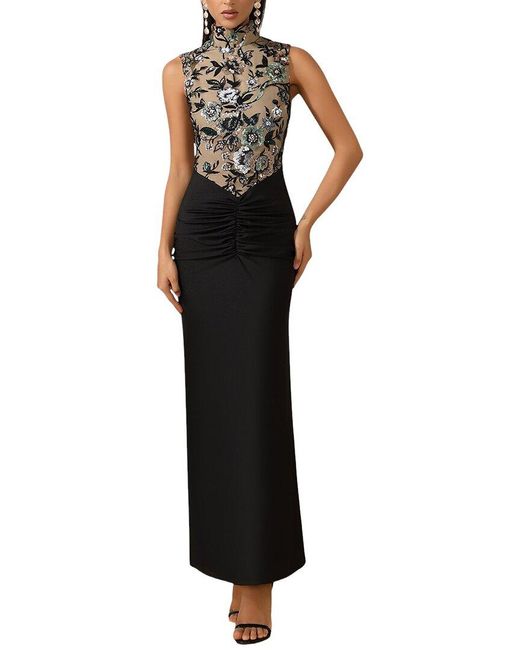 Alma King Black Maxi Dress