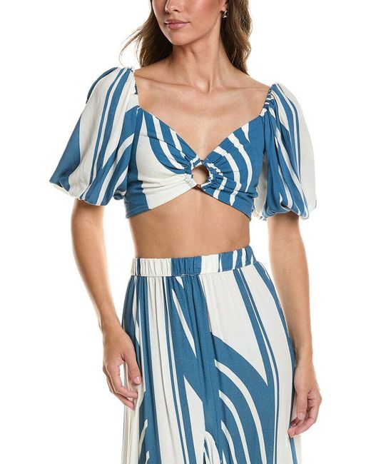 Surf Gypsy Blue Cover-Up Top