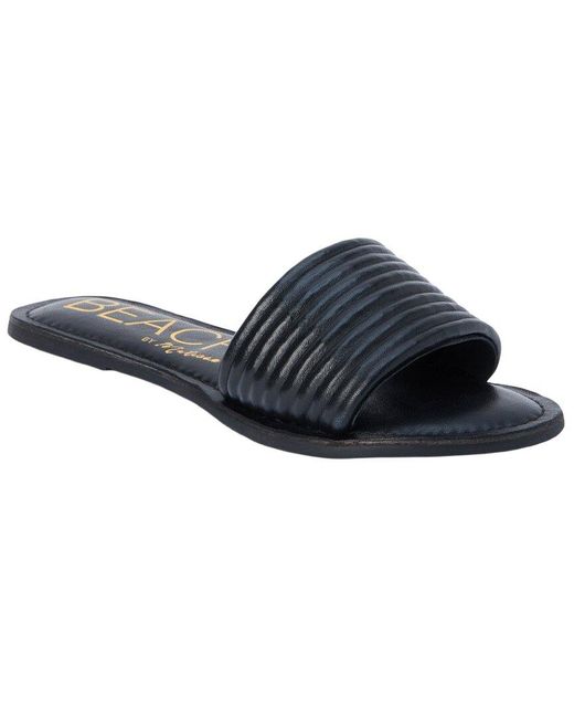 Matisse Blue Troller Leather Sandal