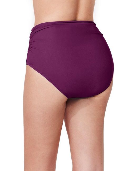 Gottex Purple High Waist Bottom