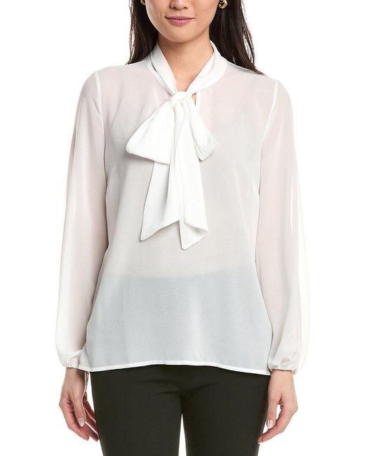 Tahari White Top