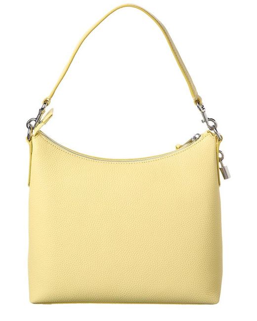 Marc Jacobs Yellow Drifter Large Leather Hobo Bag