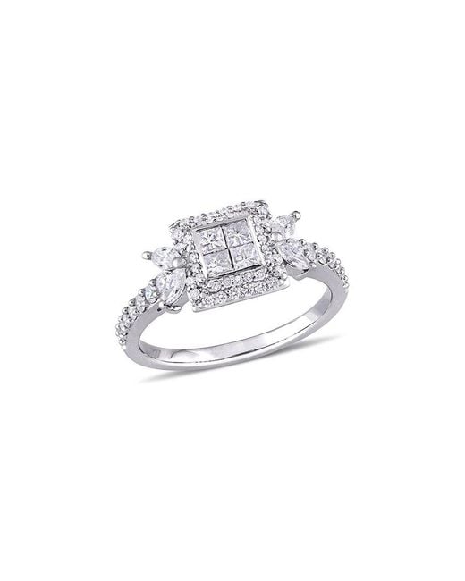 Rina Limor White 14k 0.94 Ct. Tw. Diamond Ring