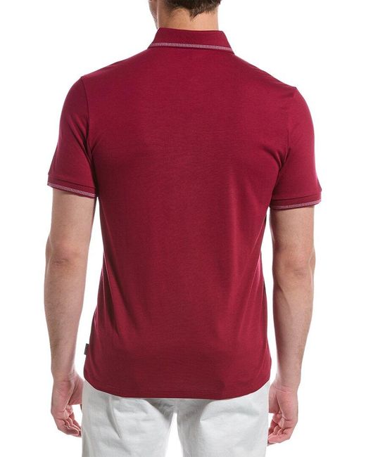 Ted Baker Red Tortila Polo Shirt for men