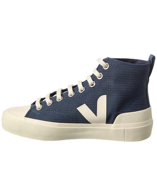 Veja Blue Wata Ii Pierre High-top Sneakers