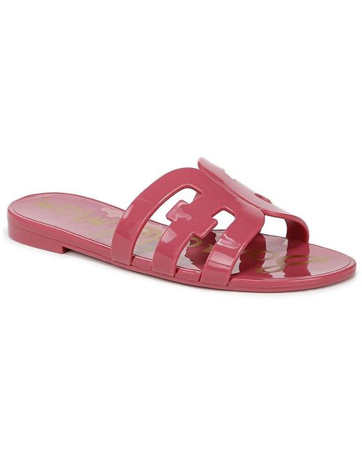 Sam Edelman Pink Bay Jelly Slide