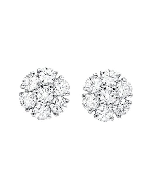 Diana M Metallic 14k 0.75 Ct. Tw. Diamond Studs