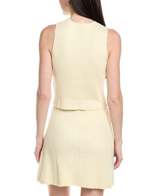 Seraphin Natural Ribbed Sweater