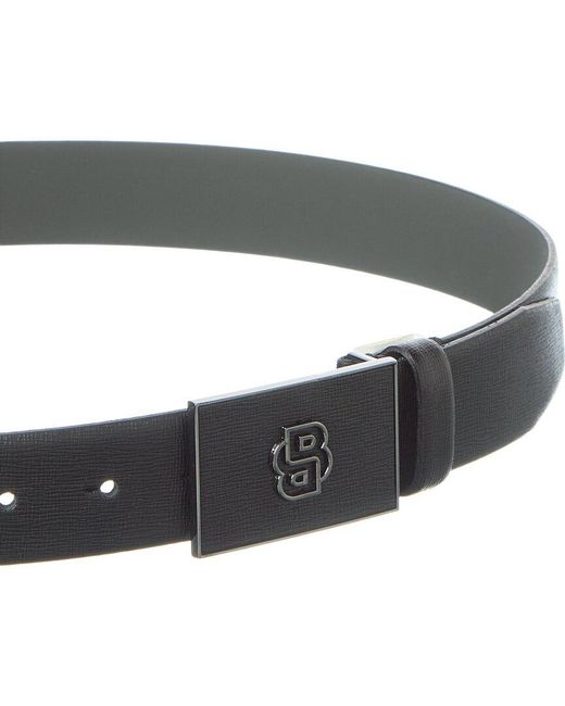 Boss Black B Icof Leather Belt for men