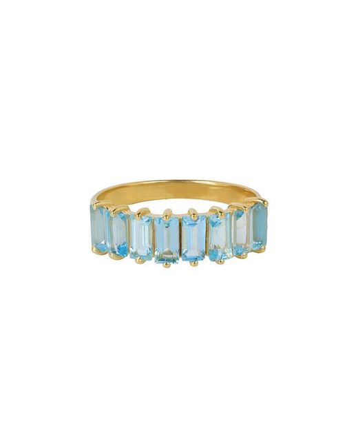 TIRAMISU Blue Over 2.08 Ct. Tw. Swiss Topaz Ring