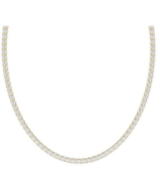 Lab Grown Diamonds Natural 14K 7.00 Ct. Tw. Lab-Grown Diamond Necklace