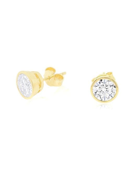 Meira T Metallic 14K 2.00 Ct. Tw. Lab-Grown Diamond Stud Earrings