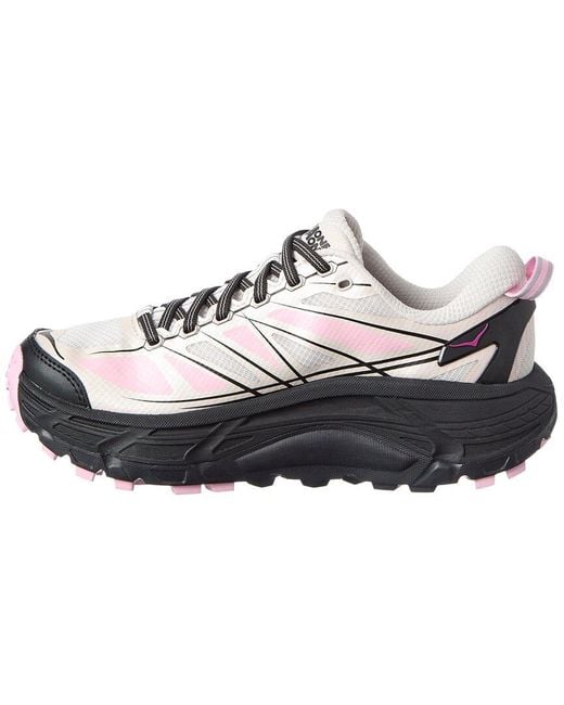 Hoka One One Red U Mafate Speed 2 Canvas Sneaker