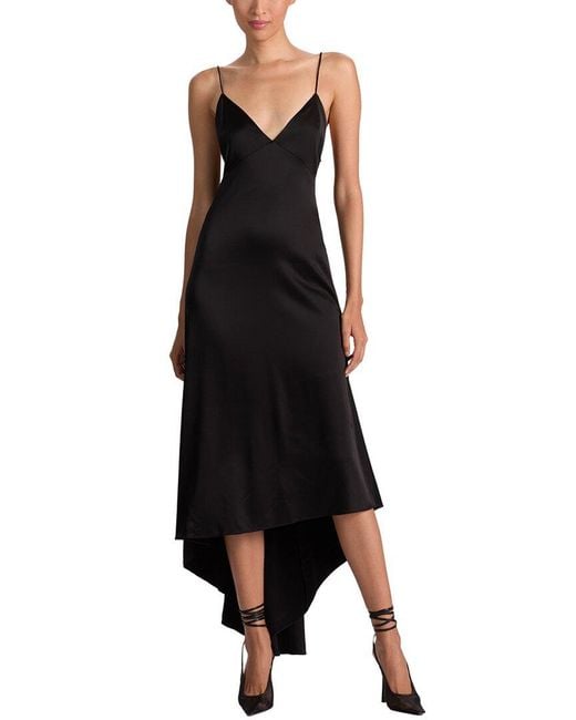 Alice + Olivia Black Luciana Slip Dress