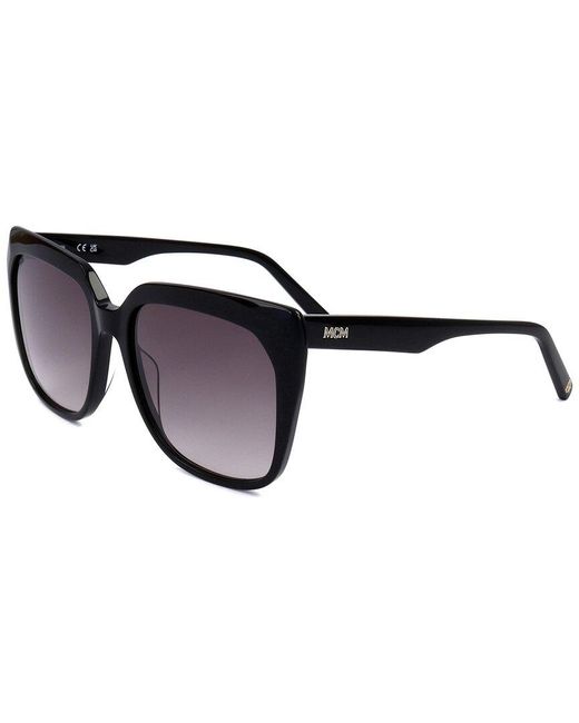 MCM Black 701s 57mm Sunglasses