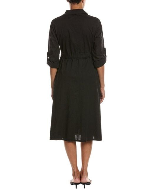 Persaman New York Black Elastic Waist Dress