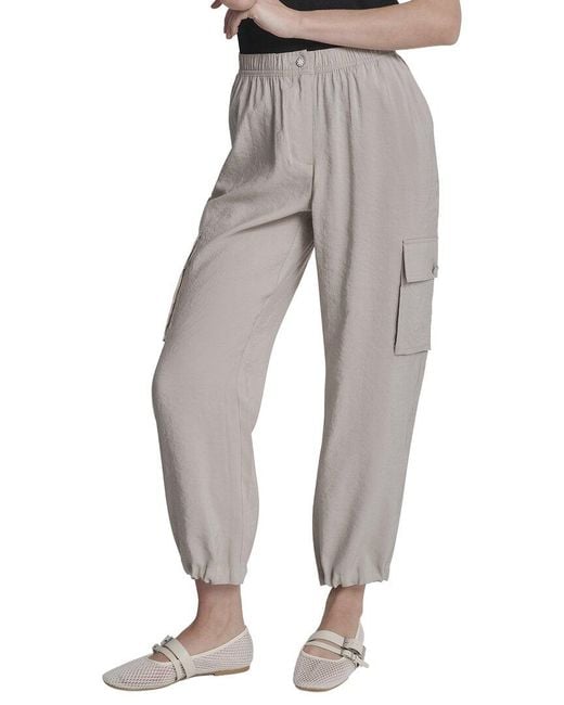 DKNY Gray Fuji Cargo Pant