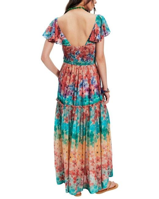 Free People White Sunshine Maxi Dress