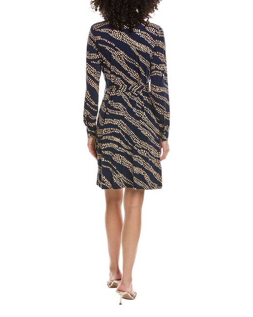 Tommy Bahama Black Carmela Zebra Bay Wrap Dress