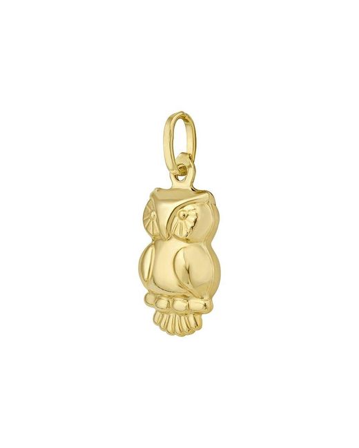 Italian Gold Metallic 14K Charm Pendant