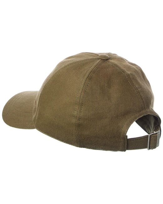 Saint Laurent Natural Cassandre Baseball Cap for men