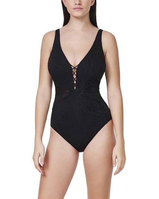 Gottex Black D-Cup One Piece