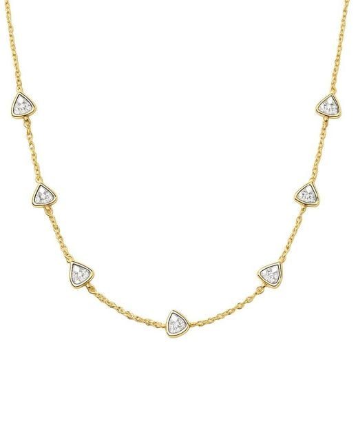 Jewels by Viomo Metallic 14K 0.50 Ct. Tw. Diamond Necklace
