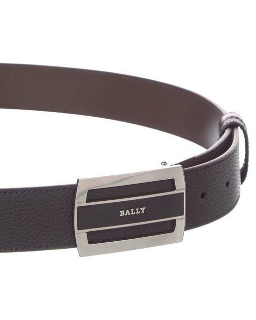 Bally Black Fabazia 35 Reversible & Adjustable Leather Belt for men